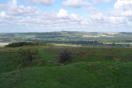 View to Beacon Hill from Old Winchester Hill
