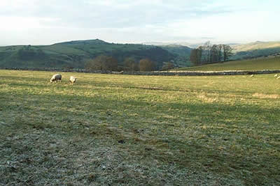 Sheen Hill on the Staffordshire side of the Dove valley