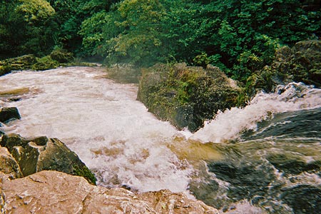 River Brathay at Skelwith Force