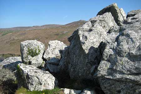 Rocks on Zennor Head