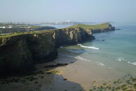 Photo from the walk - Newquay to Porthcothan coast path