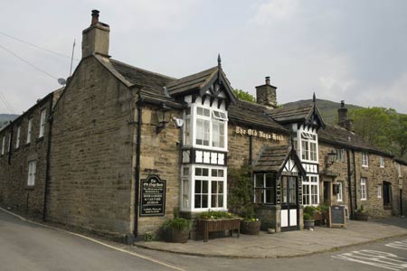 Old Nags Head, Edale - start/finish of Pennine Way