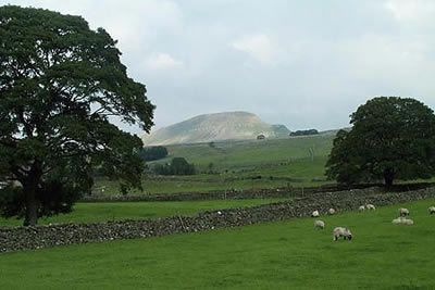 Pen-y-ghent, one of Yorkshire's 