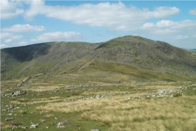 Looking towards Dove Crag from High Pike