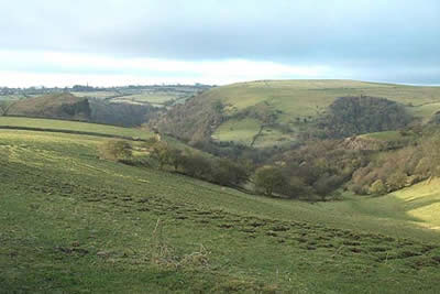 Manifold Valley after leaving Wetton