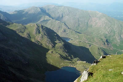 Old Man of Coniston, view NNW