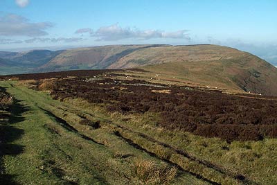 The ridge from Hatterrall Hill to Hay Bluff