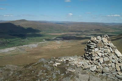 In clear weather Ingleborough is a superb viewpoint