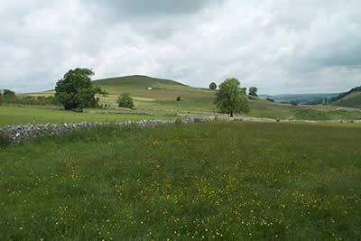 Gratton Hill, to the north of the village of Alstonefield