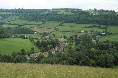 Village of Pitt Court is typical Cotswolds