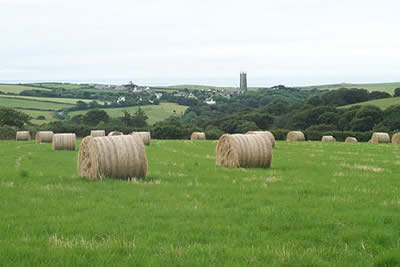 The village of Stoke, near Hartland in North Devon