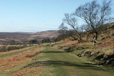 The Longshaw Estate with Higger Tor in the background