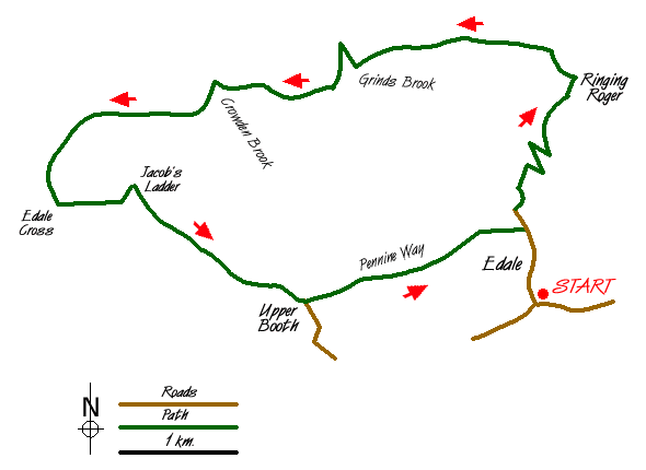 Walk 1295 Route Map