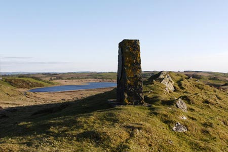Monument west of Hafod Ithel