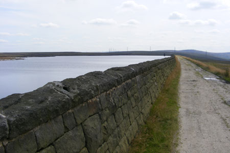 The bleak aspect that is Warland Reservoir