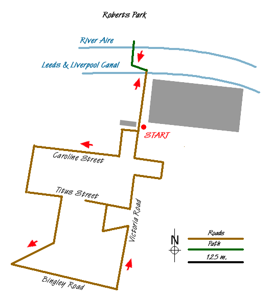 Walk 1408 Route Map