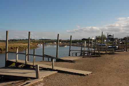 The jetties at Morston Quay