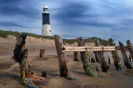 Spurn Point lighthouse
