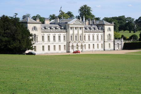 Woburn Abbey - the west front
