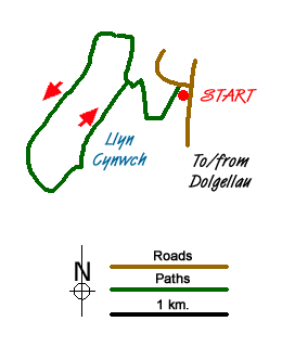 Walk 1646 Route Map