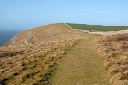 The green path along the cliffs - Great Orme
