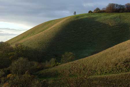 Photo from the walk - Pewsey Downs from Wootton Rivers