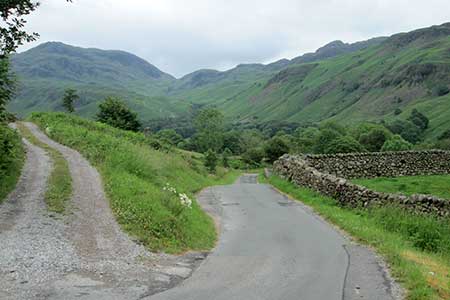 Back at the road in Eskdale and still not a soul in sight

