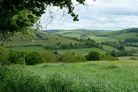 View towards Turville