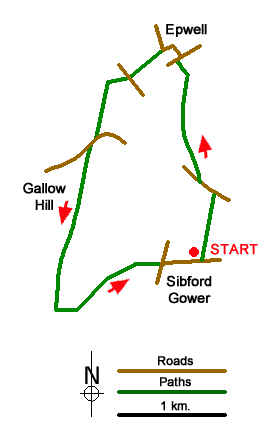 Walk 1981 Route Map