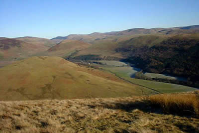 View into Esk valley from Mid Hill