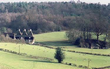 Oast Houses are a feature of Kent landscape