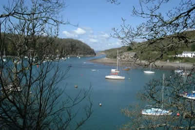 The river Yealm is one of England's most picturesque rivers