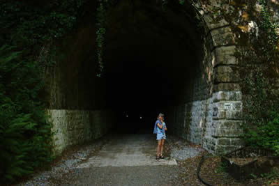 Leighbeer Tunnel has not been in use since the 