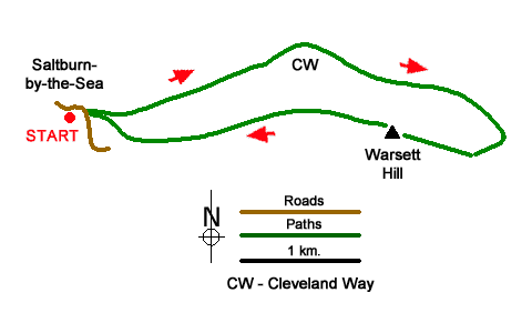 Walk 2174 Route Map