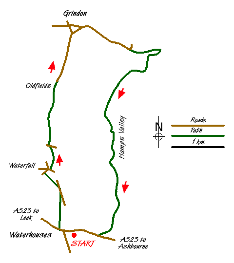 Walk 2263 Route Map