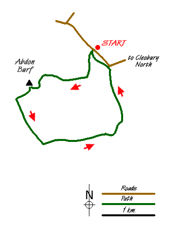 Walk 2296 Route Map