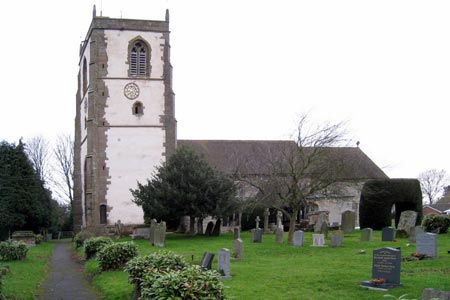 The church at Upton Snodsbury