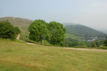 British Camp Reservoir from Broad Down