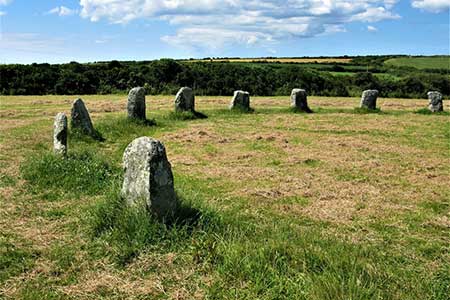 Part of the Merry Maidens Stone Circle