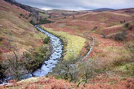The valley of Leck Beck below Ease Gill