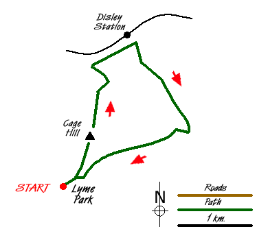 Walk 2329 Route Map