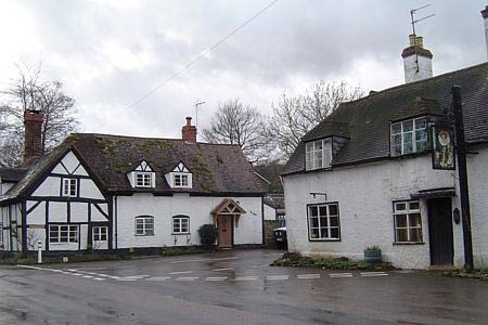 The T-junction in Elmley Castle Village