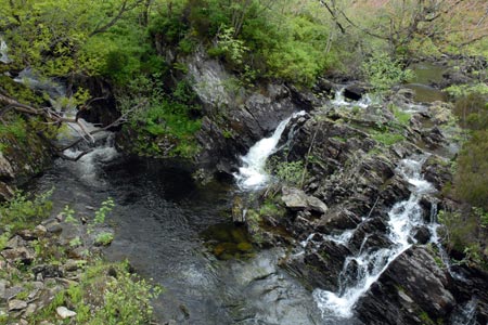Achray Water links Loch Achray and Loch Katrine