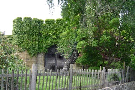 Crenelated gatehouse at Arley Arboretum