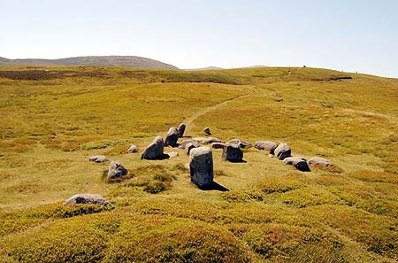 Path beyond Druid Circle to Moelfre