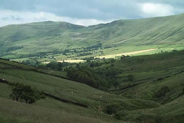 Upper Vale of Edale from Upper Booth