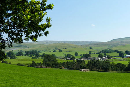 View to Hartley Fell & Tailbridge Hill
