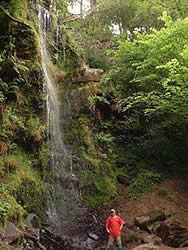 Mallyan Spout waterfall near Goathland