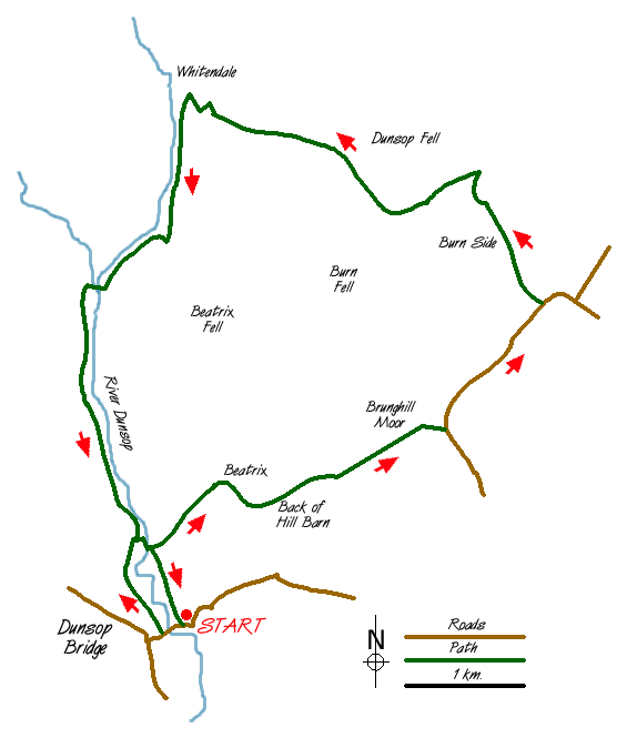 Walk 2508 Route Map