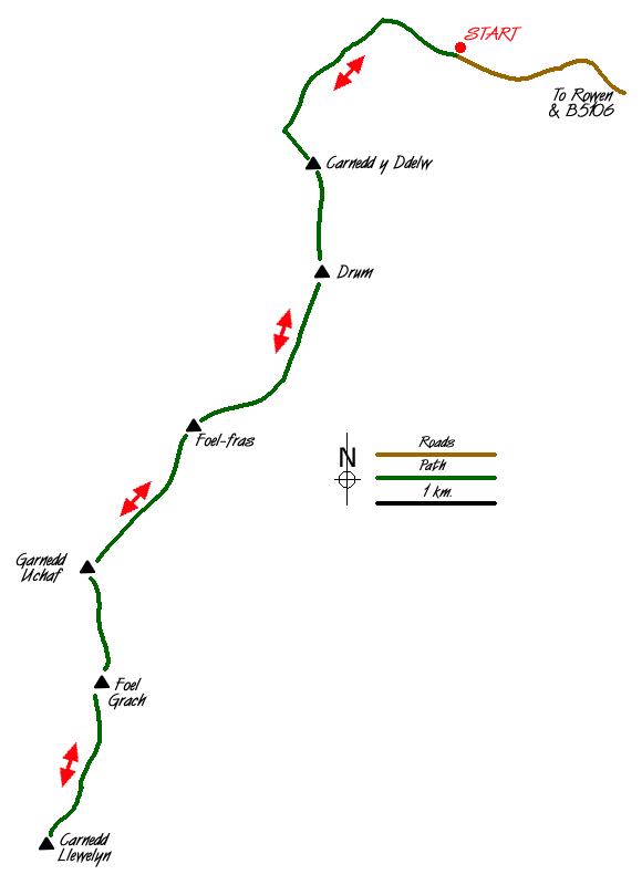 Walk 2547 Route Map